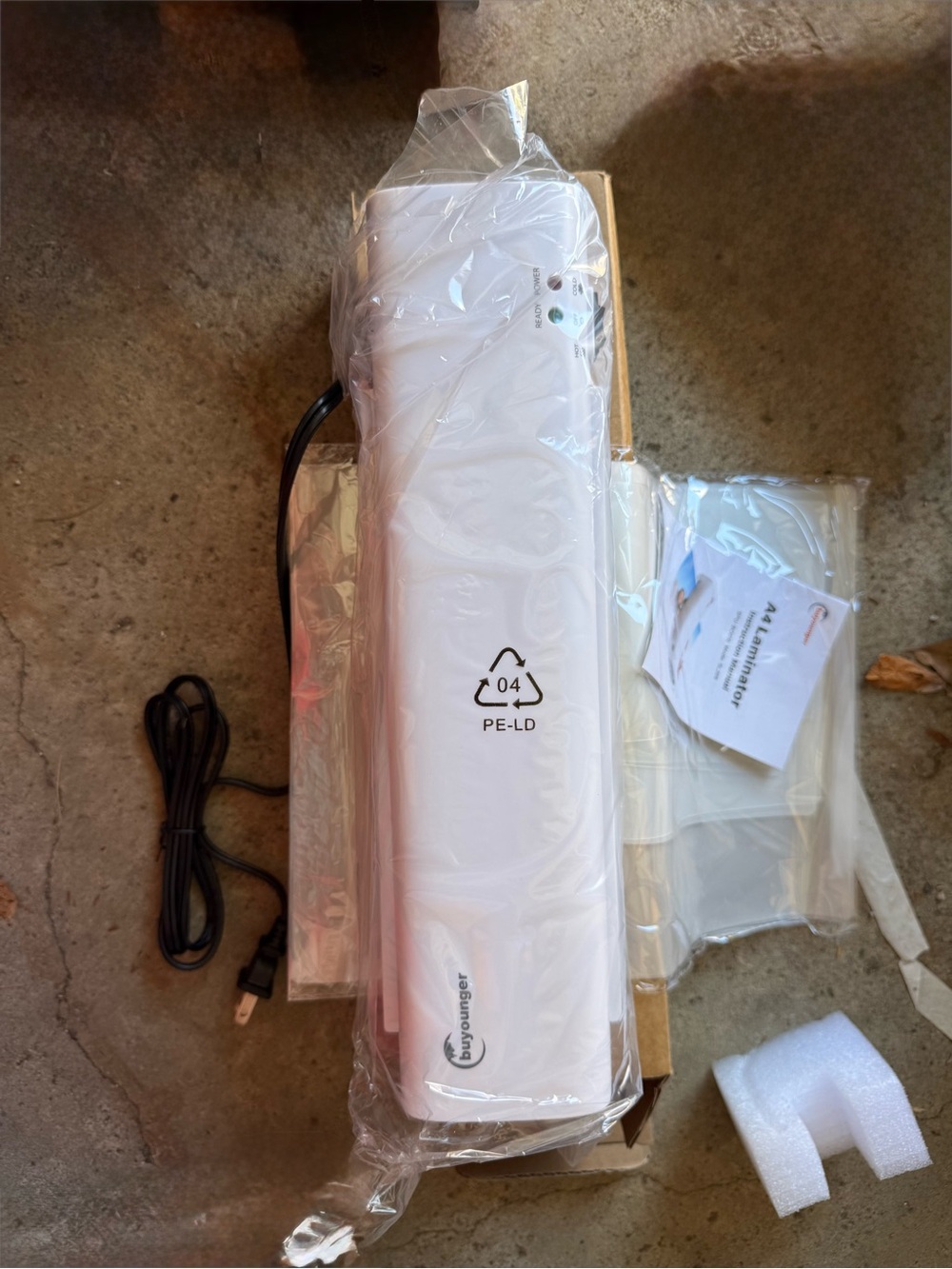 White Home Laminator for Office & Craft